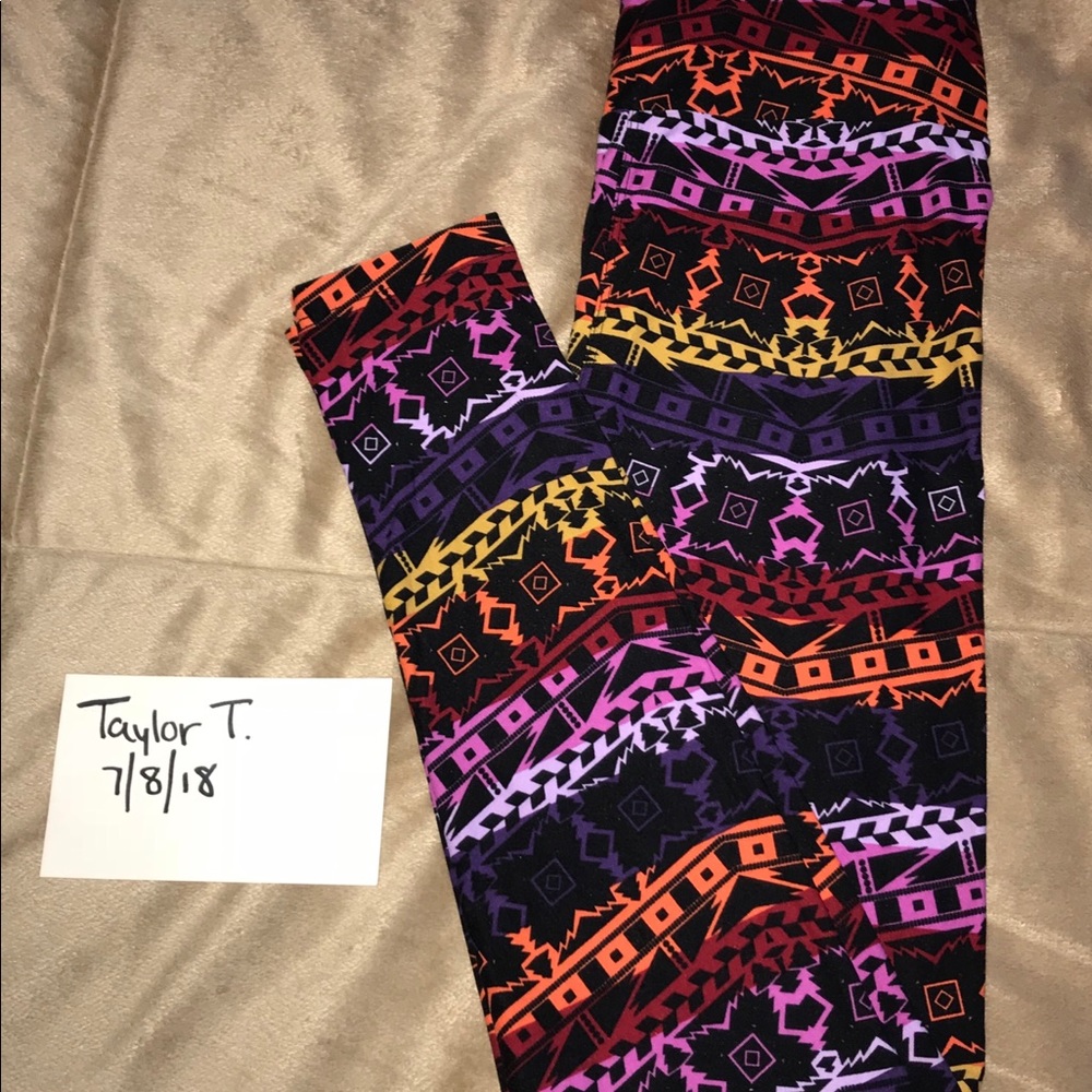 Lularoe OS leggings EUC